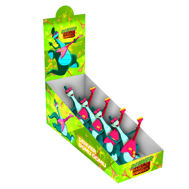 Denver Le Dernier Dinosaure Gomu Gomu 11cm Boite de 4pcs